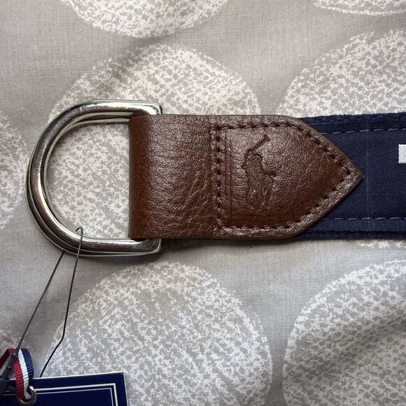 NWT Polo Ralph Lauren Unisex Team USA 2024 Olympics Closing Ceremony Belt Sz M - Picture 3 of 15